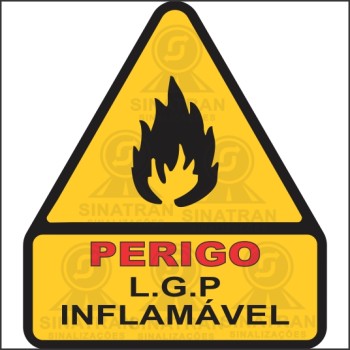  Perigo- L.G.P Inﬂamável 